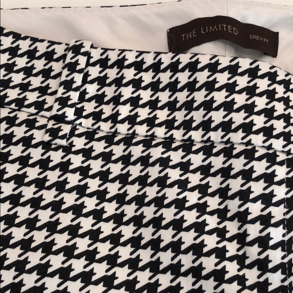 Houndstooth Drew Fit Pants - the limited